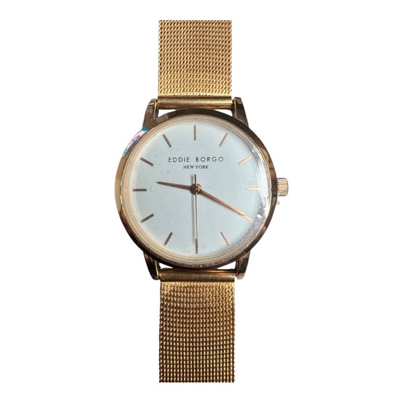 Eddie Borgo Accessories - Eddie Borgo Soho Stainless Steel Watch with Mesh Bracelet